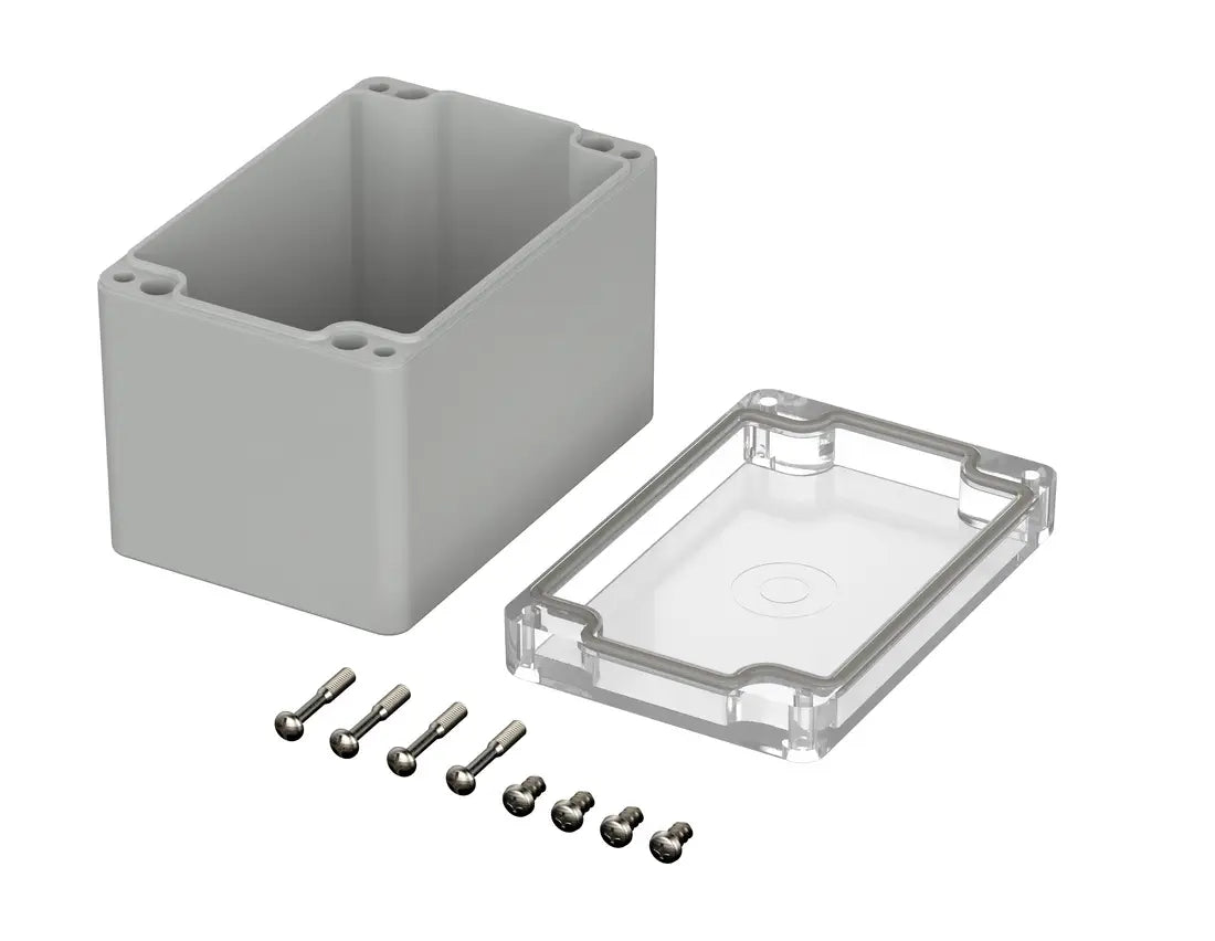 Bopla Euromas Kapsling M226G, 80×120×85 mm, klart transparent låg